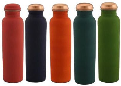 1000ml Plain Copper Water Bottle