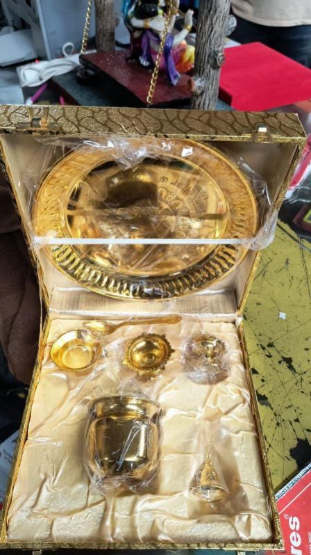 Stainless Steel Pooja Thali