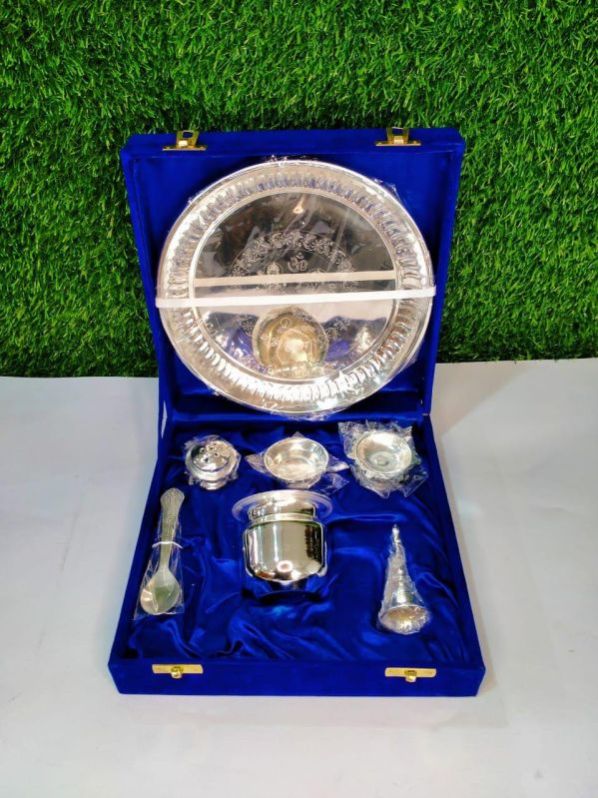 Stainless Steel Pooja Thali