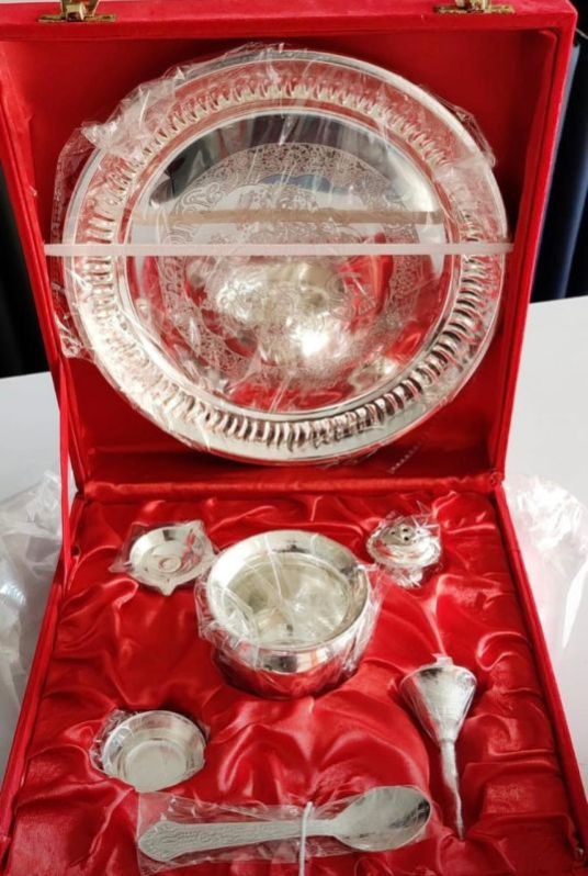 Stainless Steel Pooja Thali