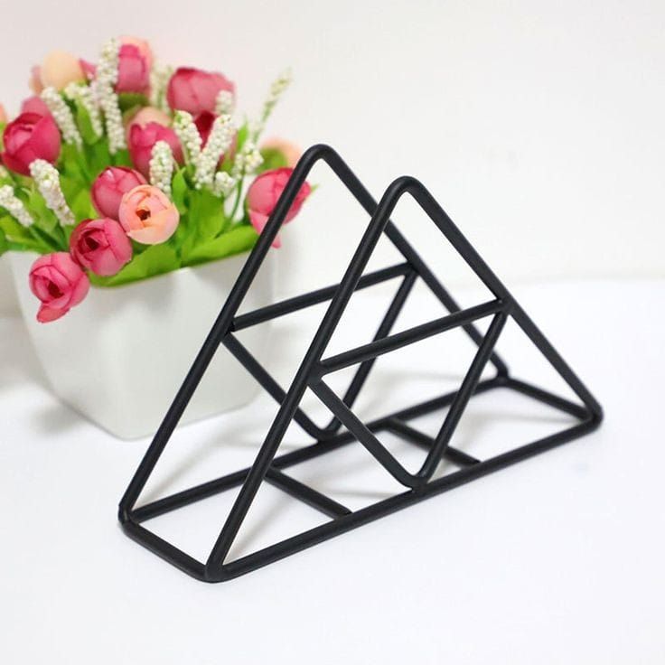 Iron Wire Napkin Stand