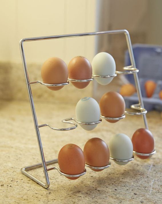 Stainless Steel 12 Egg Holder