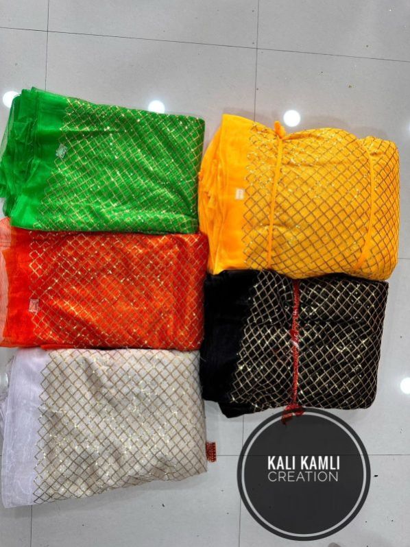 3mm Sequence Chokdi Net Fabric