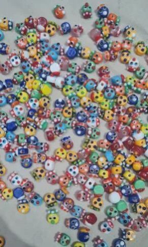 Mashup Cap Glass Beads