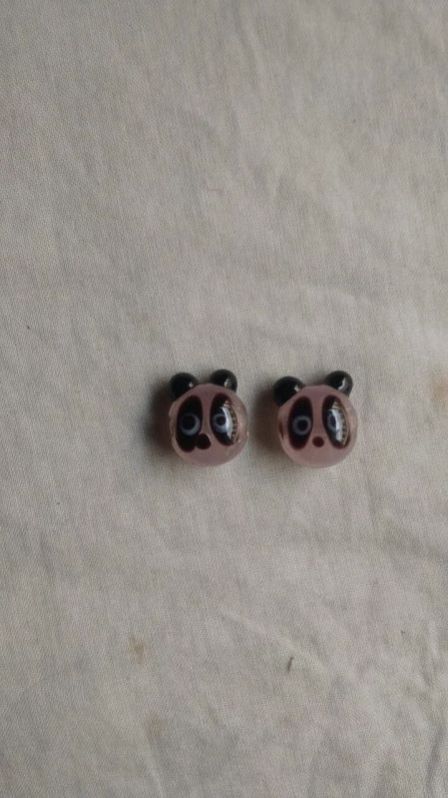 Panda Glass Beads