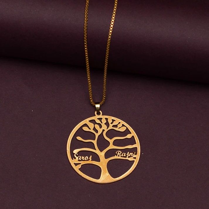 Tree of Life Customized Pendant with Name