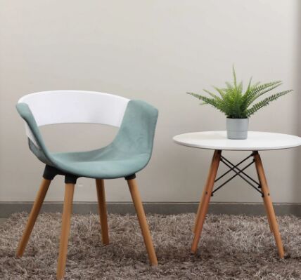 Trans Ergonomics Plastic Kursii Dutch Cafeteria Chair, Color : White