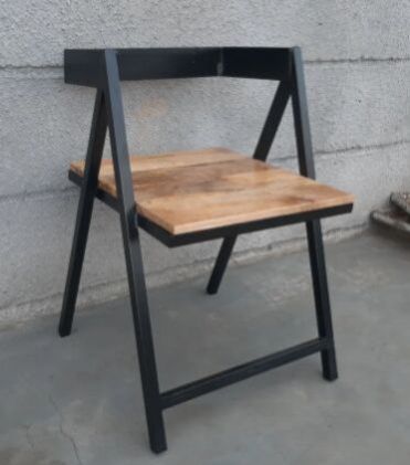 Wooden Kursii Iris Smart Cafeteria Chair, Color : Silver