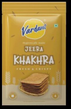 Jeera Khakhra, Color : Golden Brown, Packaging Type : 4PCS