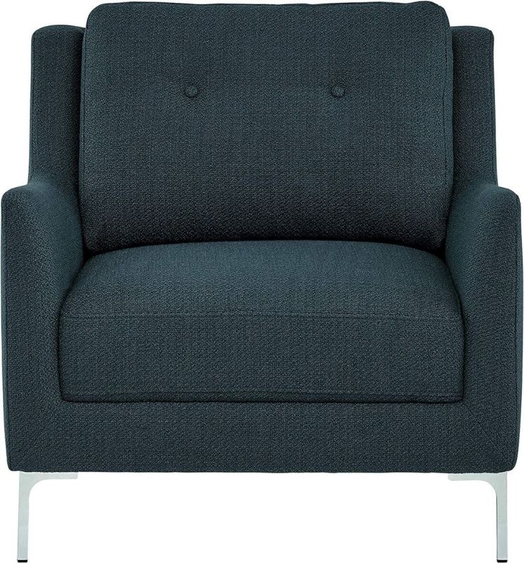 Sofa Chair : Modern Contemporary Accent (Navy)