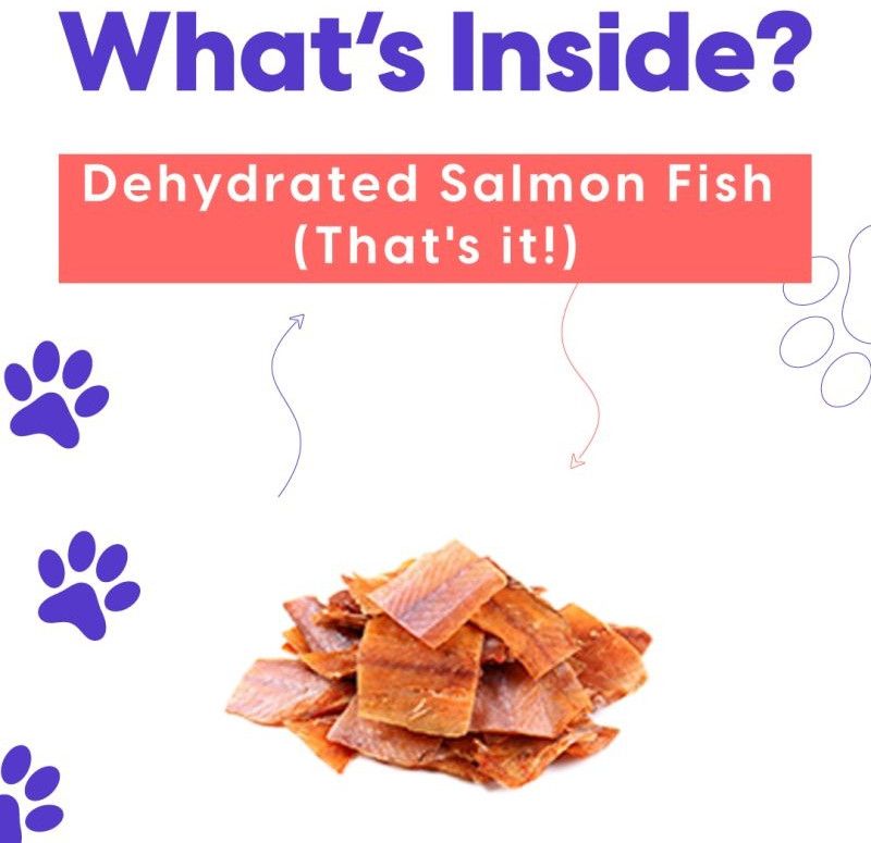 Indian Salmon Fish Jerky Real Treat for Cats