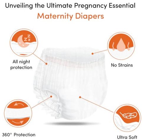 Soft Disposable Maternity Panties Pack of 2