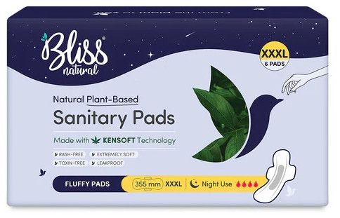 XXXL Fluffy Organic Sanitary Pads (6 Pads)
