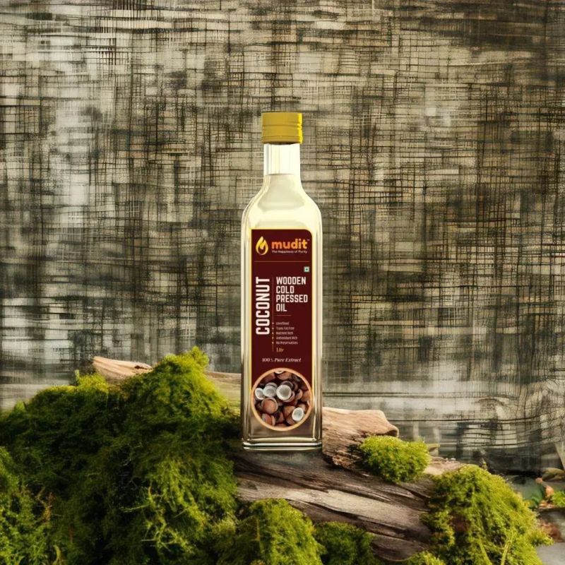 COCONUT OIL ( Wooden Cold Pressed Oil)