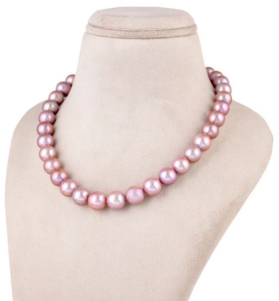 Bridal Roseate Freshwater Women Pearl Necklace