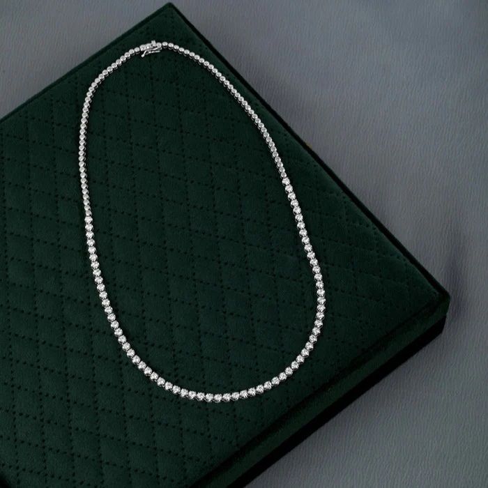 Sparkling Elegance Diamond Women Necklace