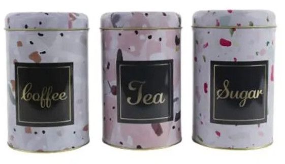 Modern Design Metal Tin Jars