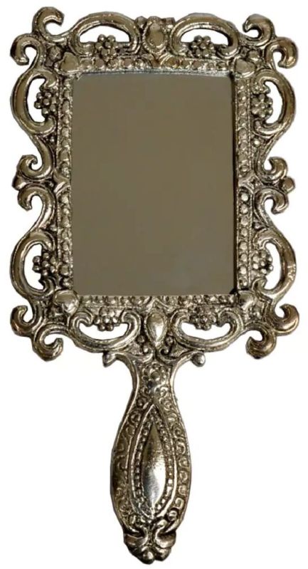 Oxidised Hand Mirror