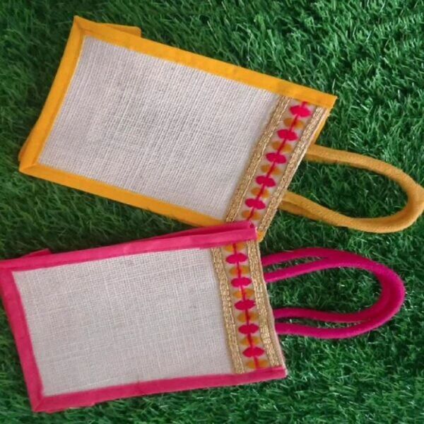Thamboolam Wedding Gifts Jute Bags