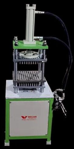 Wecan Semi – Automatic (Hydraulic) Computer Sambrani Machine