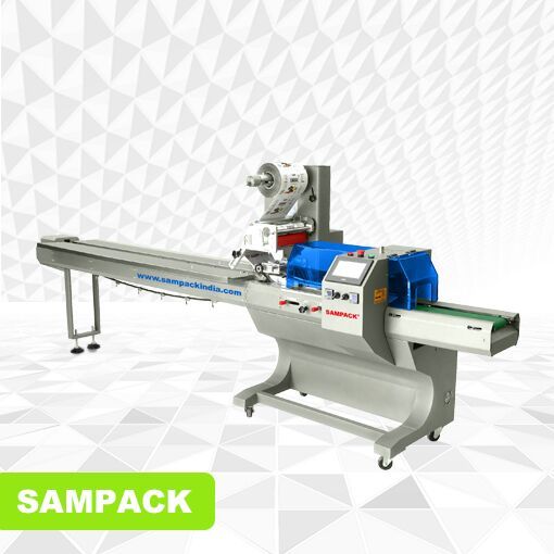 Automatic Three Servo Flow Wrapping Machine