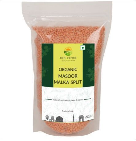 Organic Masoor Malka Split | 800 Gm