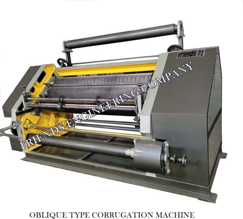 Oblique Type Corrugation Machine