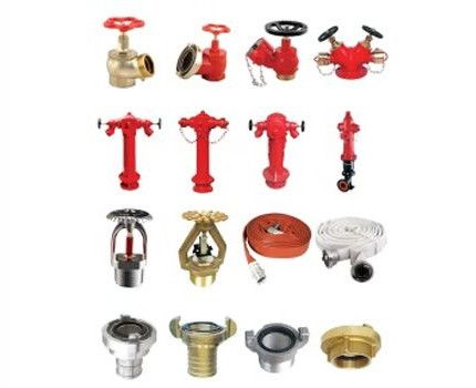 Steel Fire Fighting Equipments, Color : Red