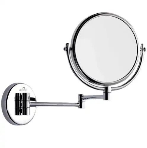 Glass Magnifying Mirror, Color : Silver
