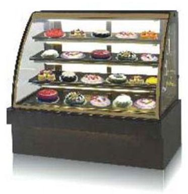 Bend Glass Cold Counter