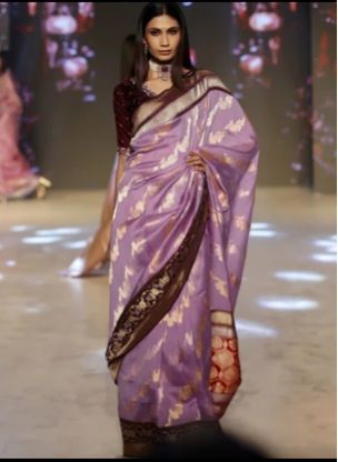 Solid Ladies Organza Silk Saree, Saree Length : 5.5 Meter