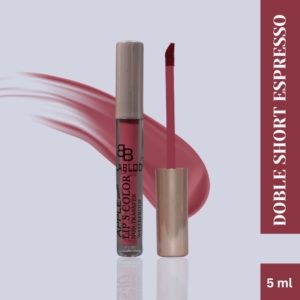 Doble Short Espresso 2 Liquid Matte Waterproof Lipstick 5ml