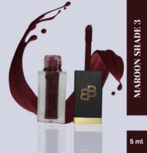Maroon Shade 3 Liquid Matte Waterproof Lipstick 5ml