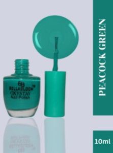Peacock Green Matte Nail Polish 10 Ml
