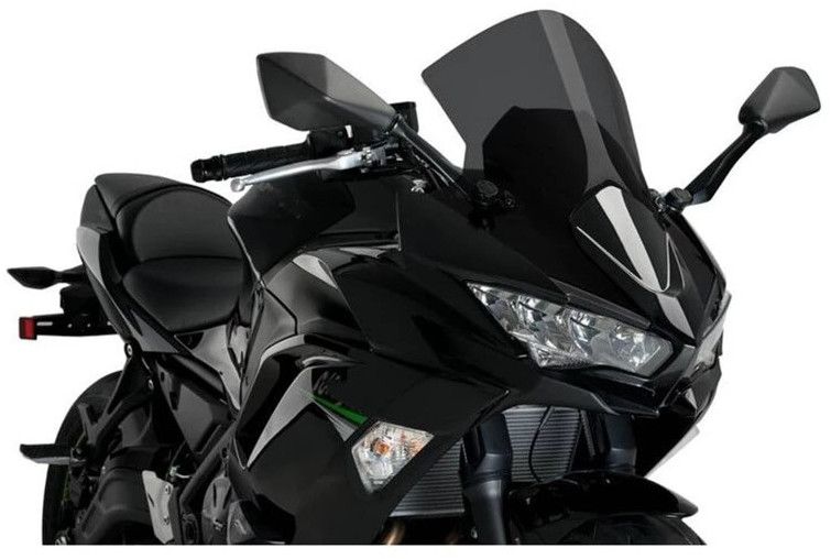 Kawasaki Ninja Black Windshield