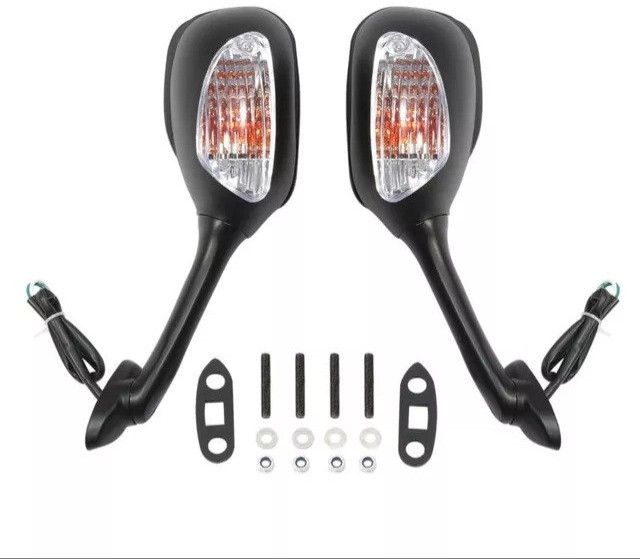 Suzuki GSX-R600/ GSX-R750/ GSX-R1000 Rear View Mirrors with Turn Signals