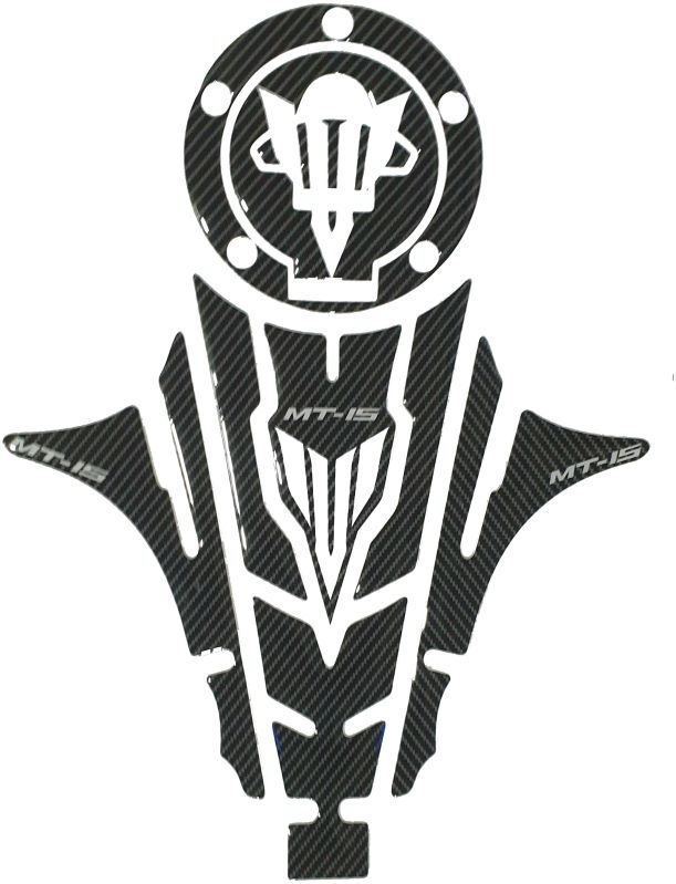 Yamaha MT-15 Tank Pad Combo Carbon Fibre