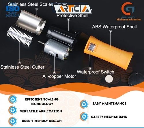 ARTICIA Electric Fish Scale Remover