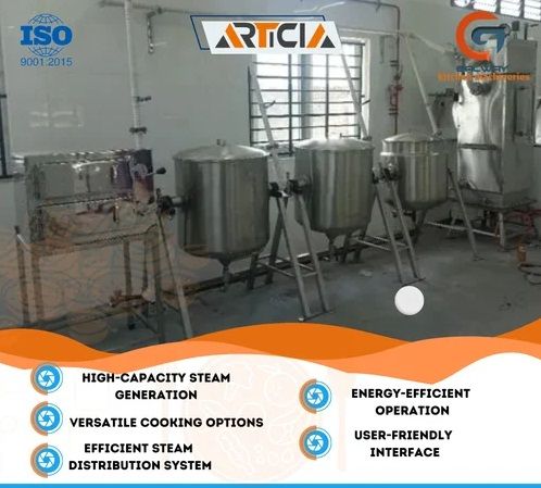 ARTICIA LPG Steam Commercial Cooking System