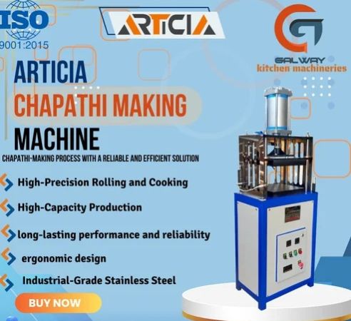 ARTICIA Semi Automatic Chapati Pressing Machine