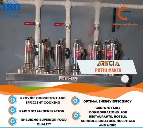 ARTICIA Stainless Steel Puttu Maker