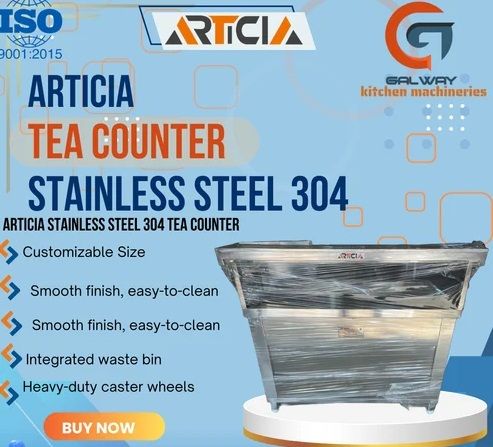 ARTICIA Stainless Steel Tea Counter