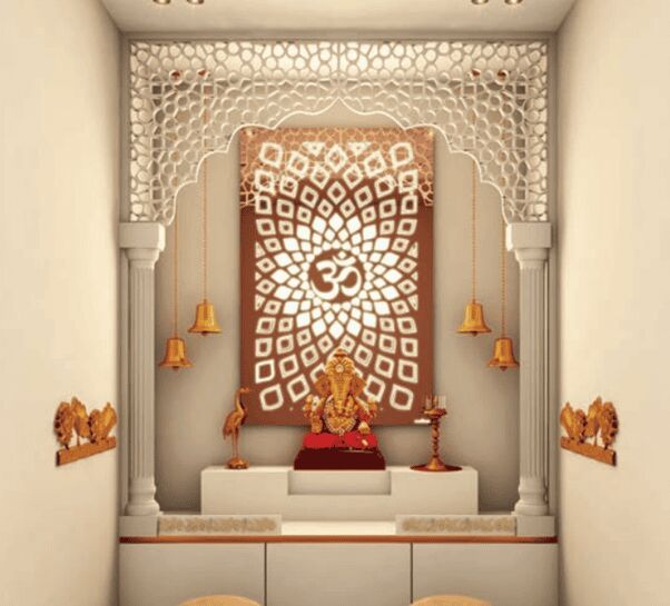 Aum Radiant Shrine Mirror