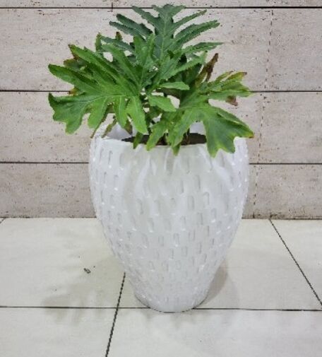Berry Capsule Fiberglass Planter