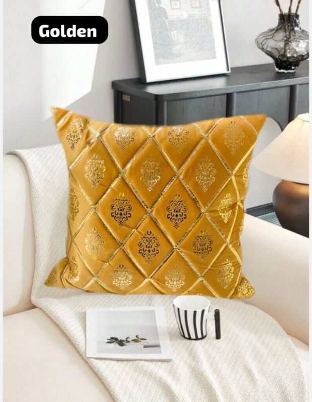 Golden Elegance Cushion Set