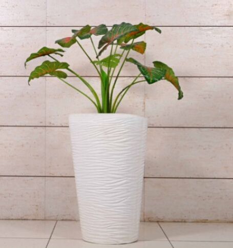 Ripple Effect Fiberglass Planter, Weight : 5 Kg