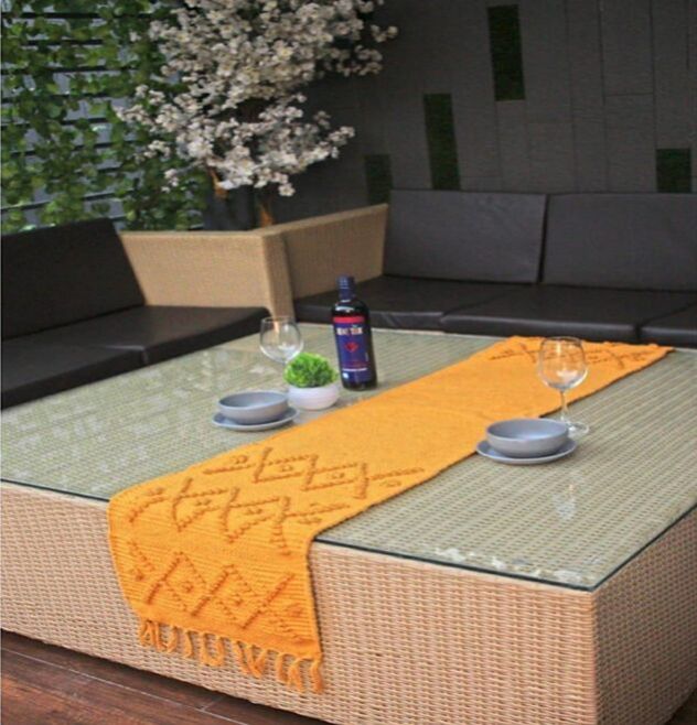 Tranquil Harmony Table Runner