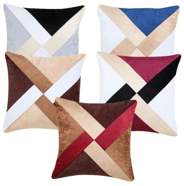 Velvet Harmony Cushion Cover Set
