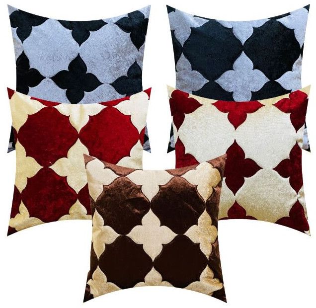 Velvet Radiance Cushion Cover Set