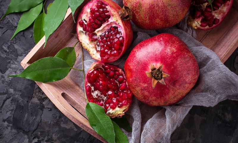 fresh pomegranate